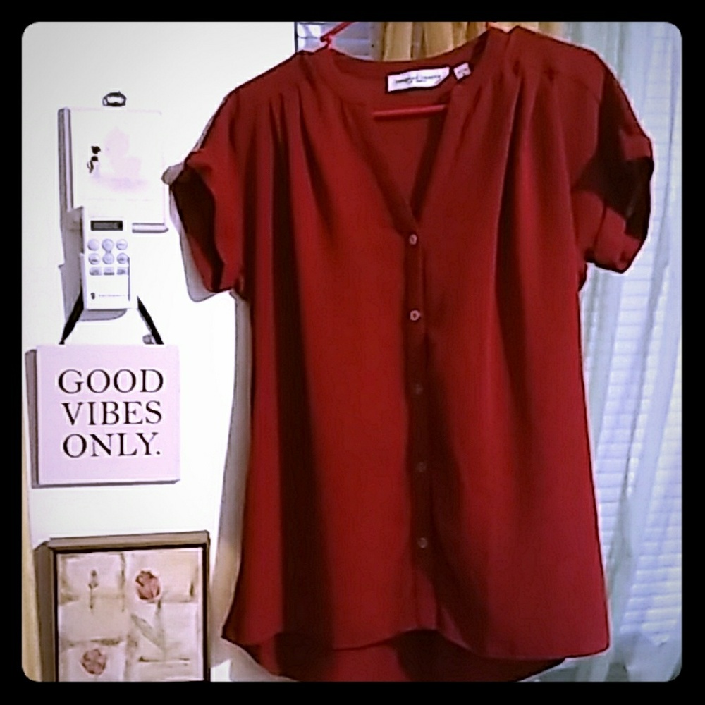 Silk with cotton back blouse